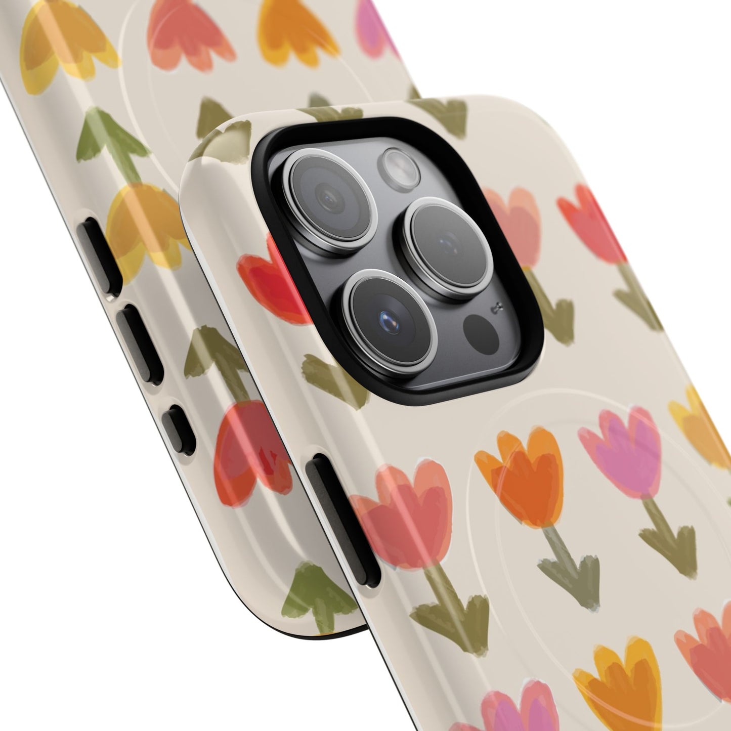 Pastel Flowers Tough Magnetic Case