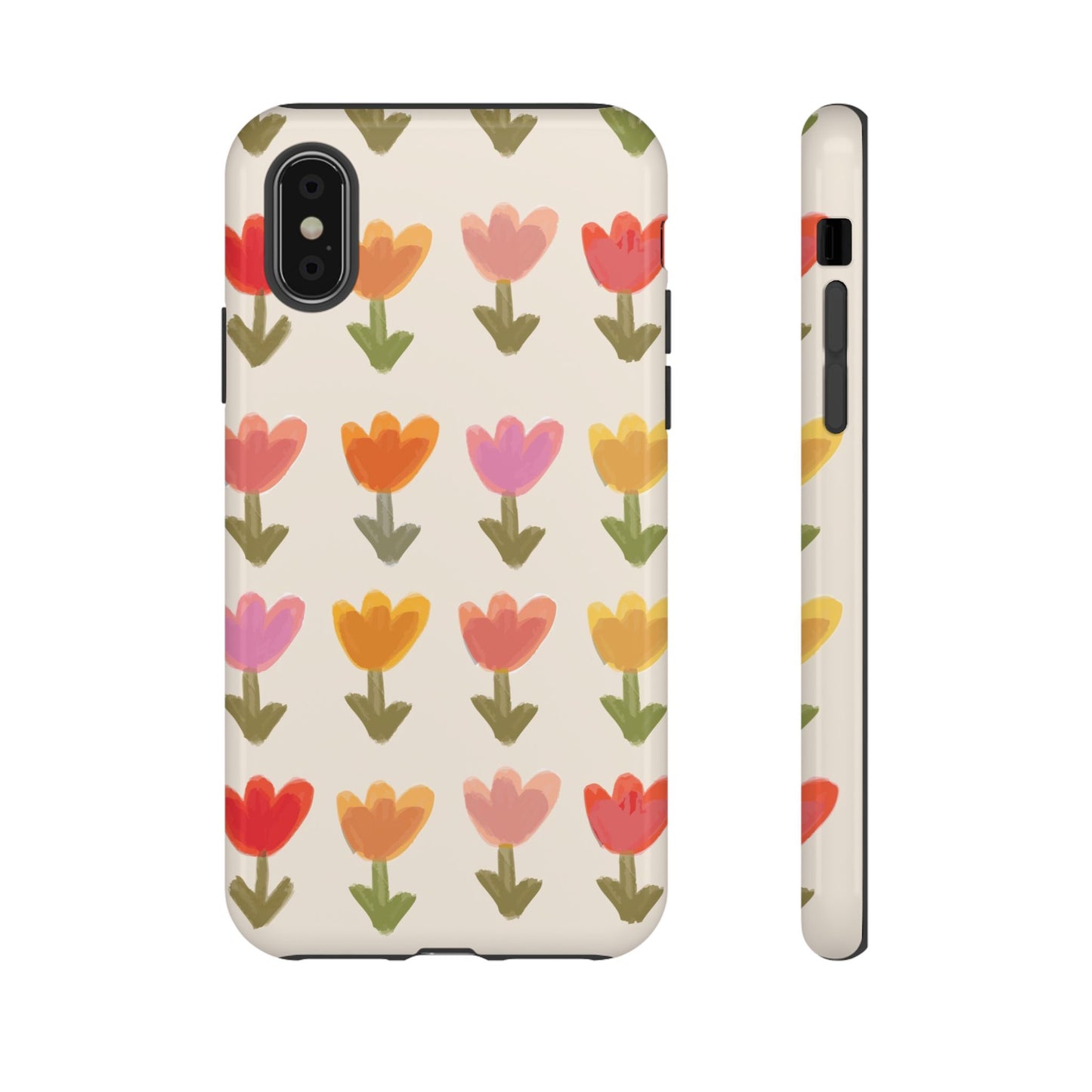 Pastel Flowers Tough Case