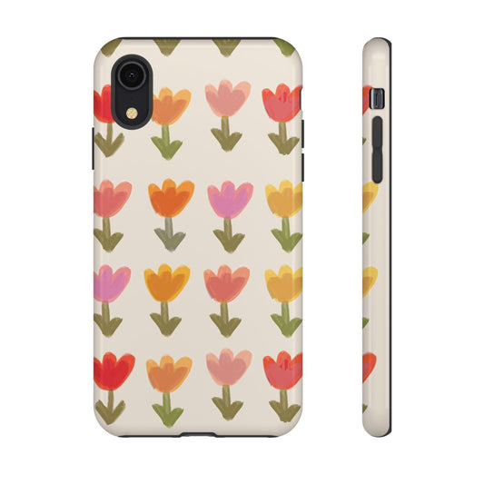 Pastel Flowers Tough Case