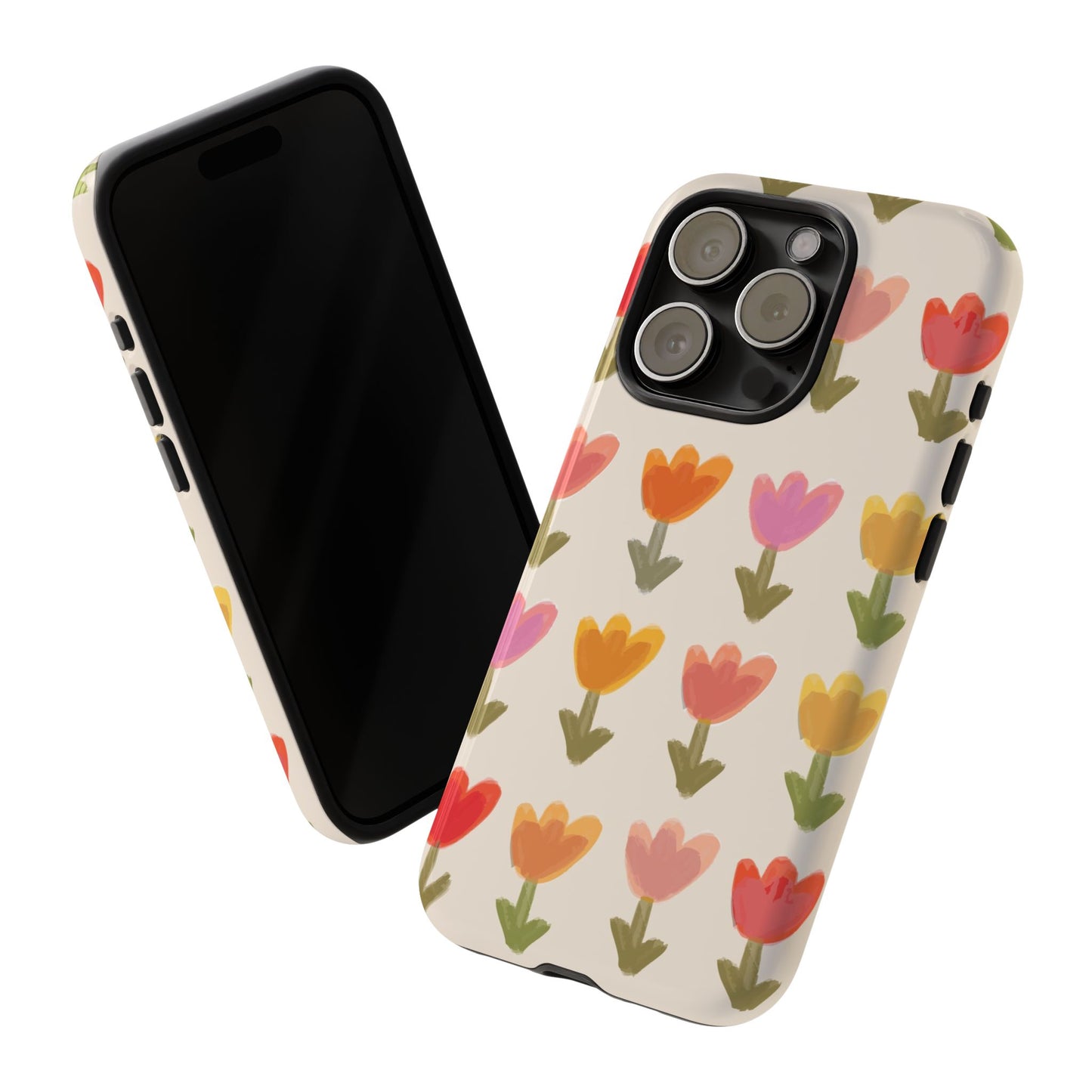 Pastel Flowers Tough Case