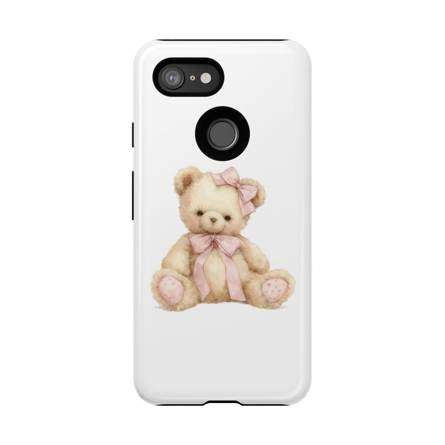 Coquette Teddy Bear Aesthetic Tough Phone Case