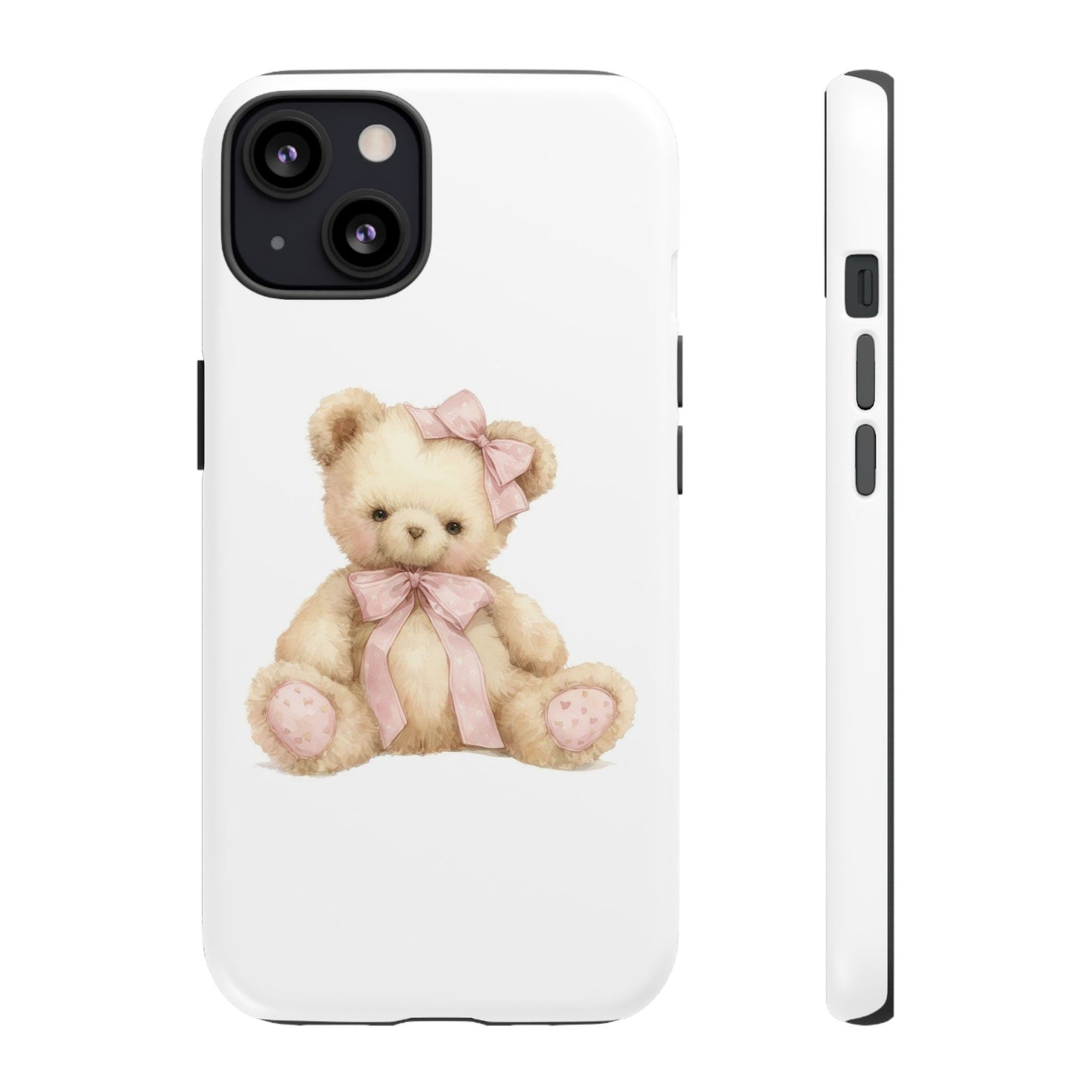 Coquette Teddy Bear Aesthetic Tough Phone Case