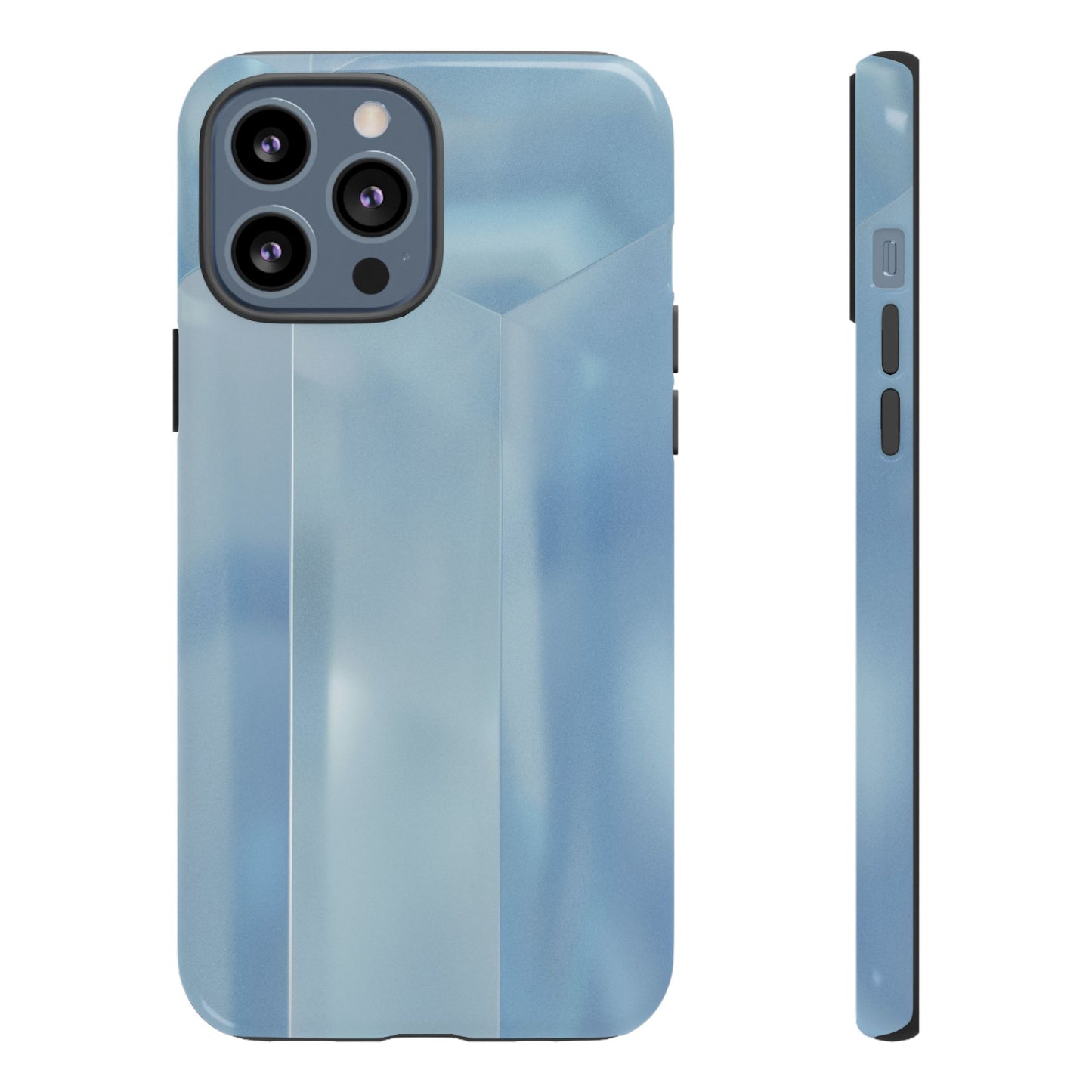 Baby Blue Glassy Tough Case