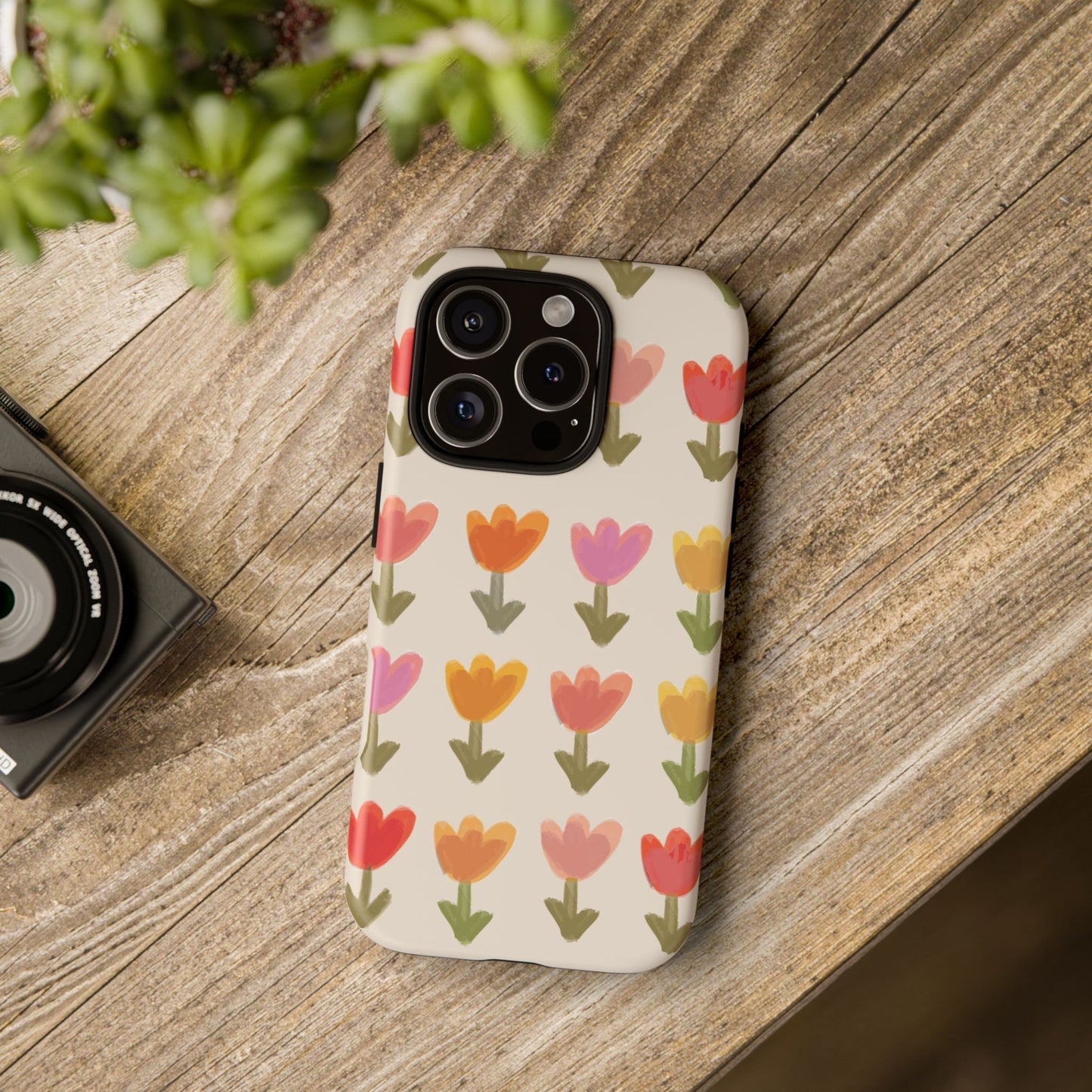 Pastel Flowers Tough Case