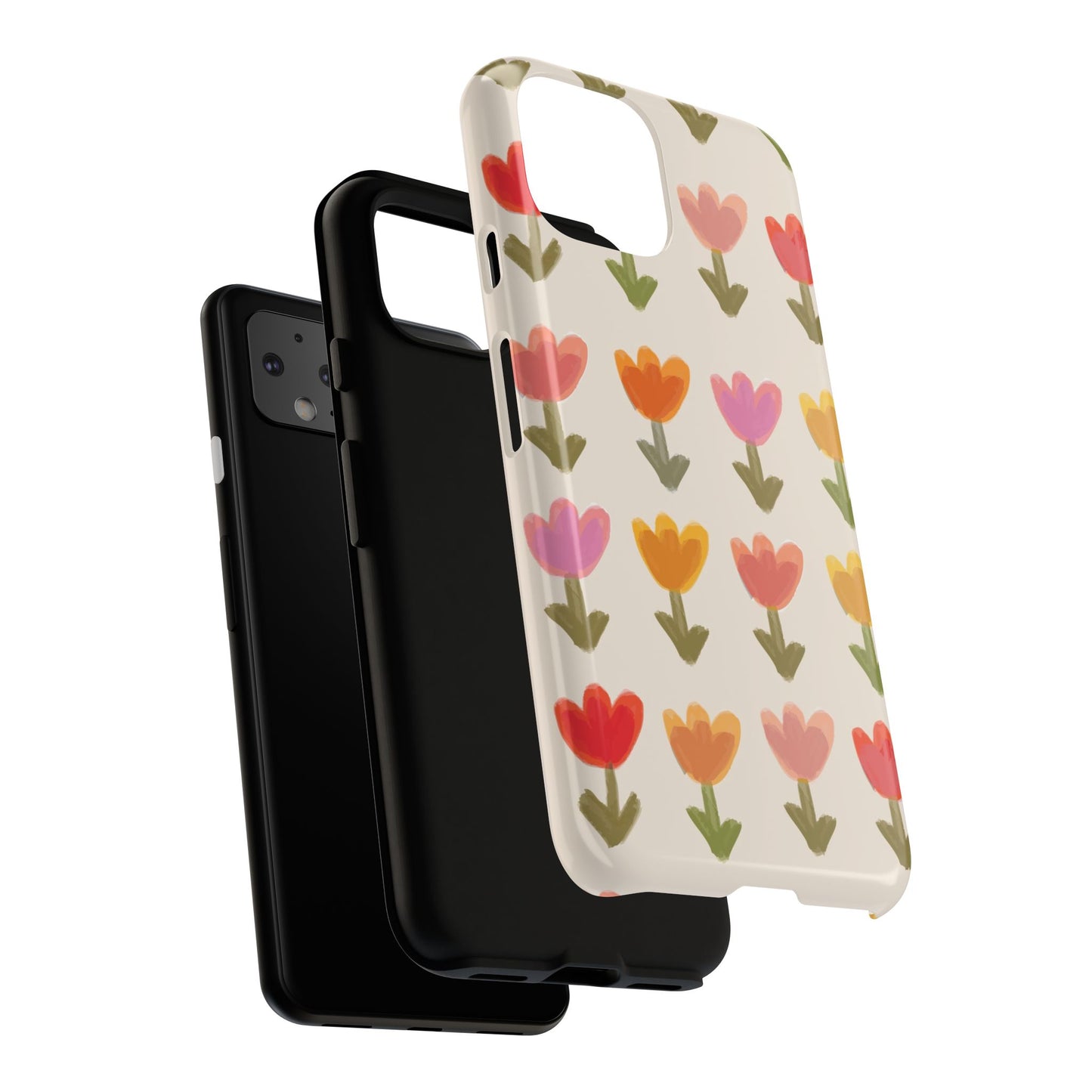 Pastel Flowers Tough Case