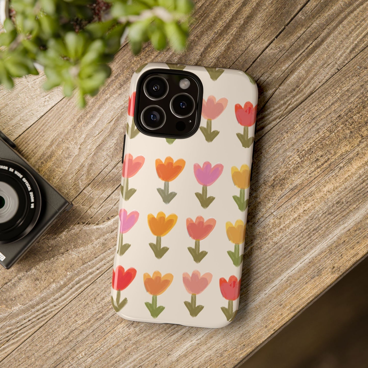 Pastel Flowers Tough Case