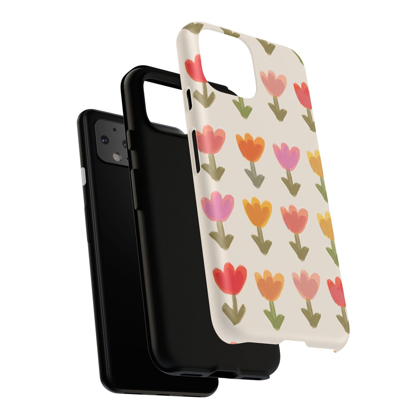 Pastel Flowers Tough Case