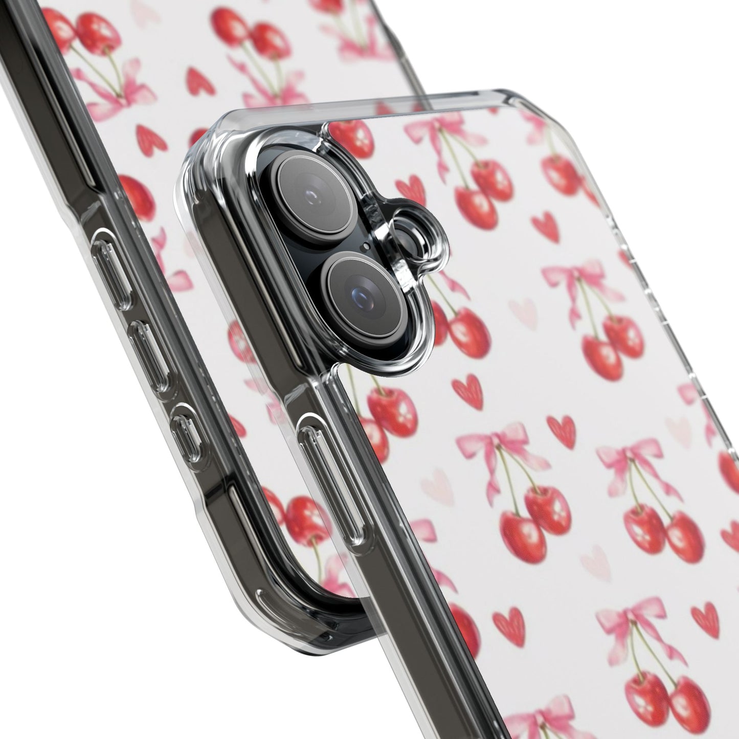 Coquette Cherries Magnetic Clear Impact Case