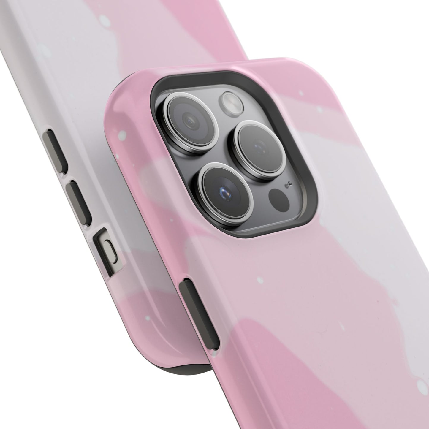 Pink and White Magnetic Tough Case