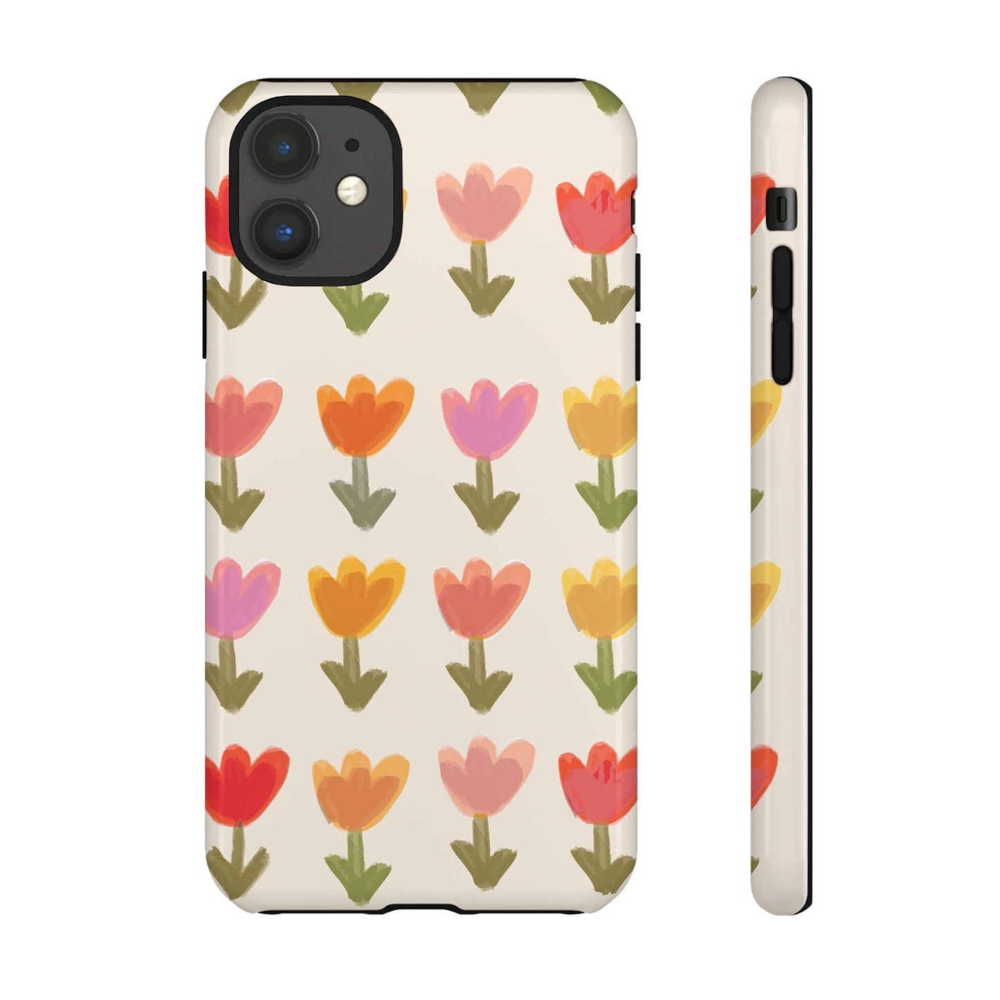 Pastel Flowers Tough Case
