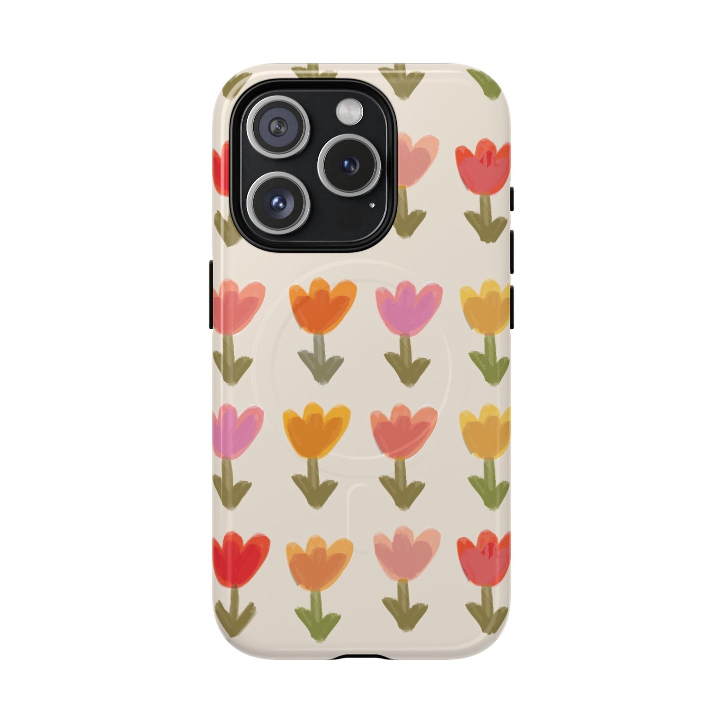 Pastel Flowers Tough Magnetic Case