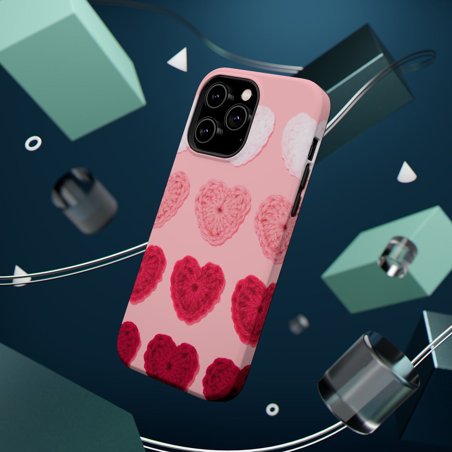 Knitted Hearts Magnetic Tough Case