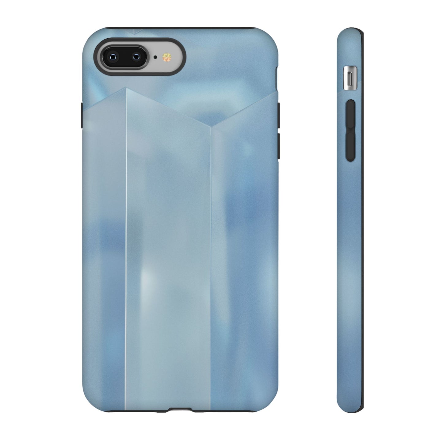 Baby Blue Glassy Tough Case