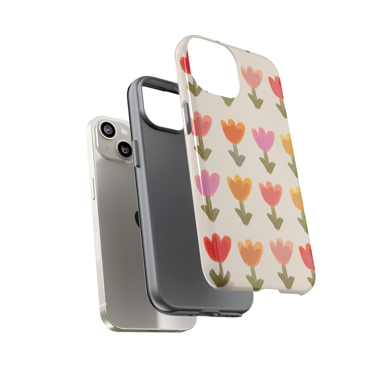 Pastel Flowers Tough Case