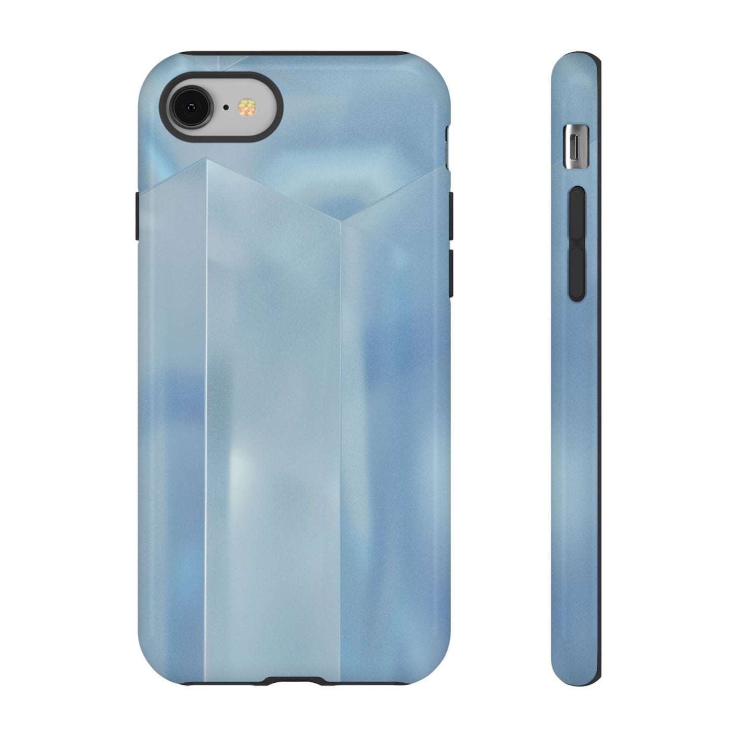 Baby Blue Glassy Tough Case