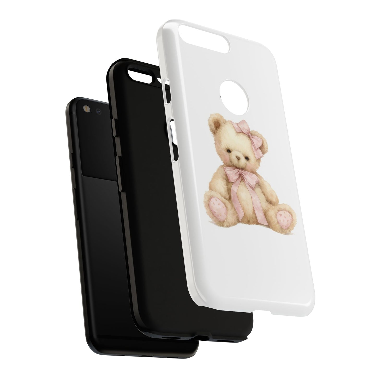 Coquette Teddy Bear Aesthetic Tough Phone Case