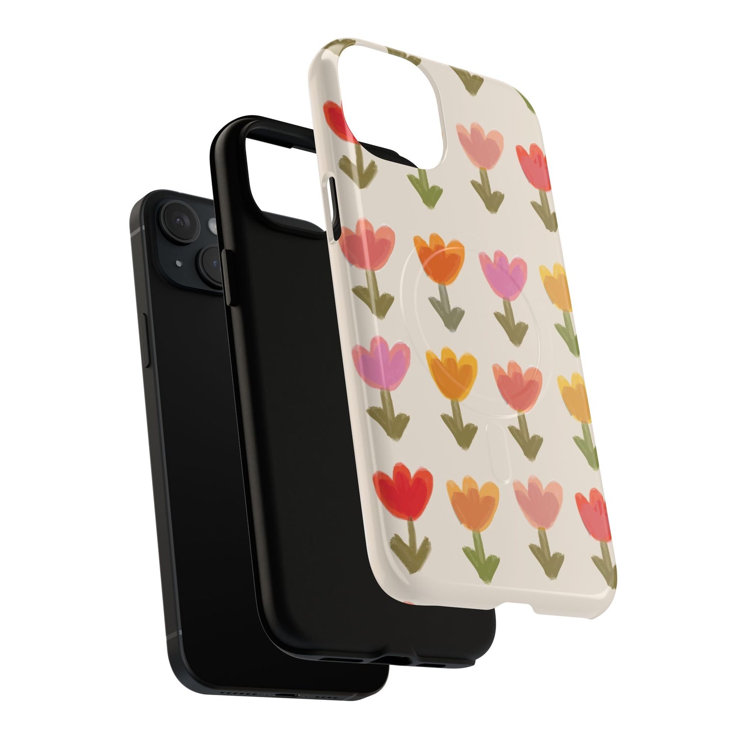 Pastel Flowers Tough Magnetic Case