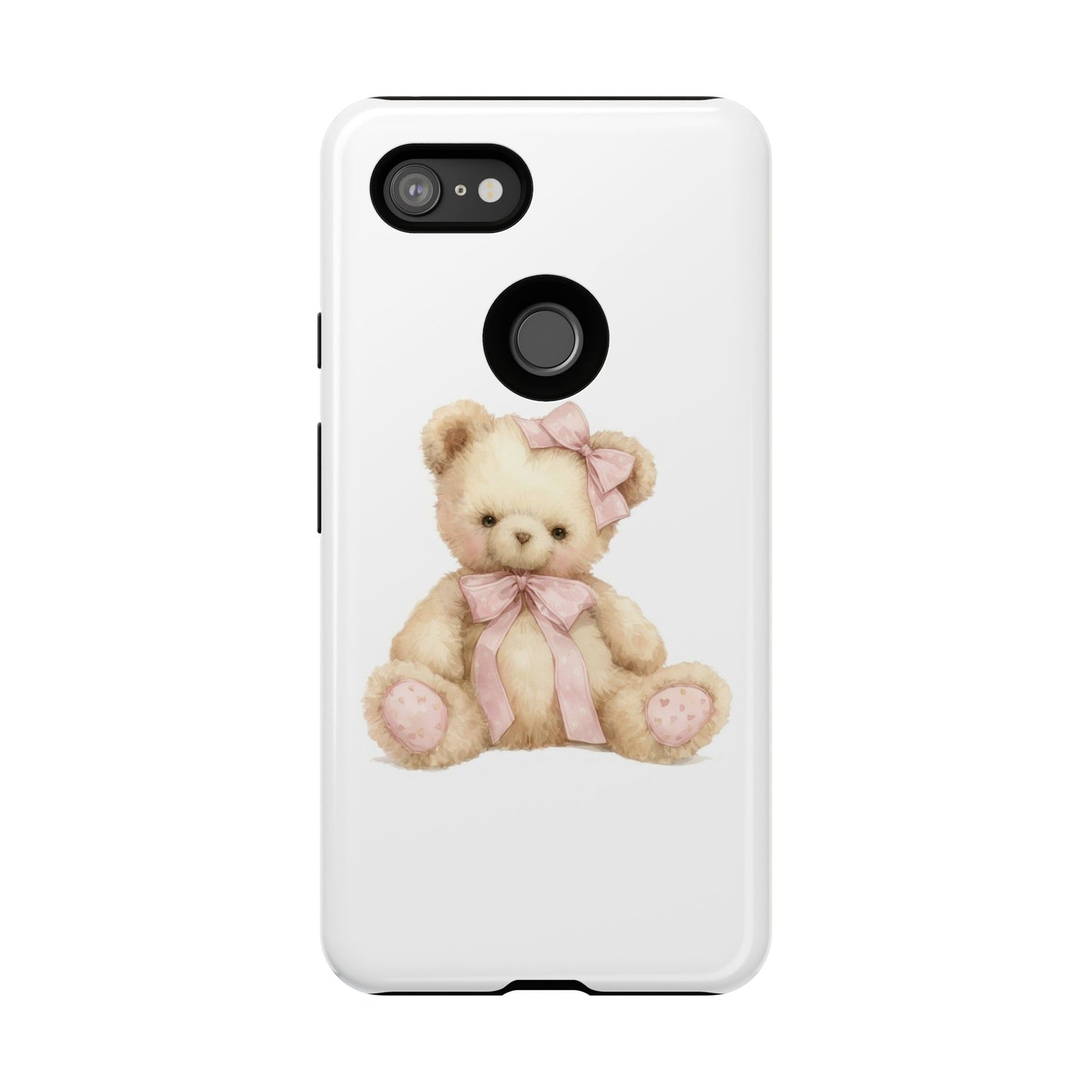 Coquette Teddy Bear Aesthetic Tough Phone Case