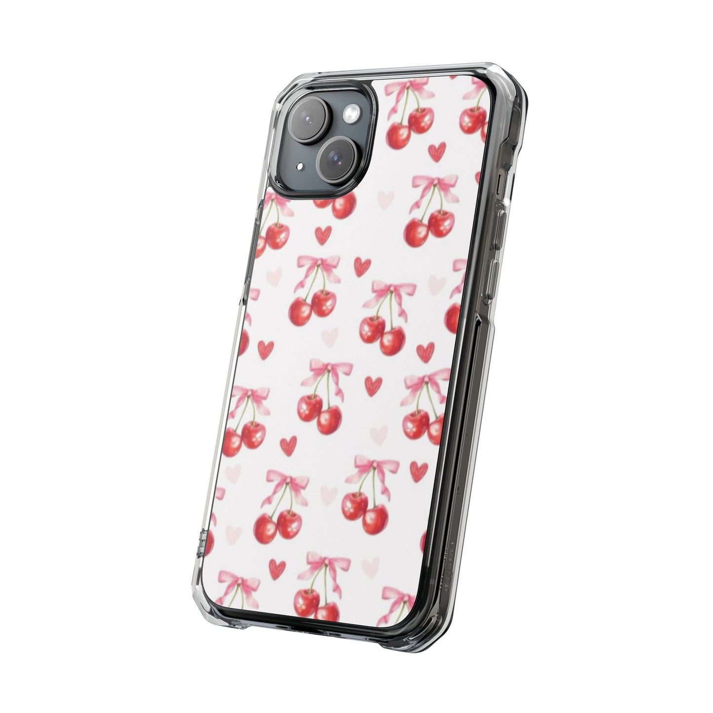Coquette Cherries Magnetic Clear Impact Case