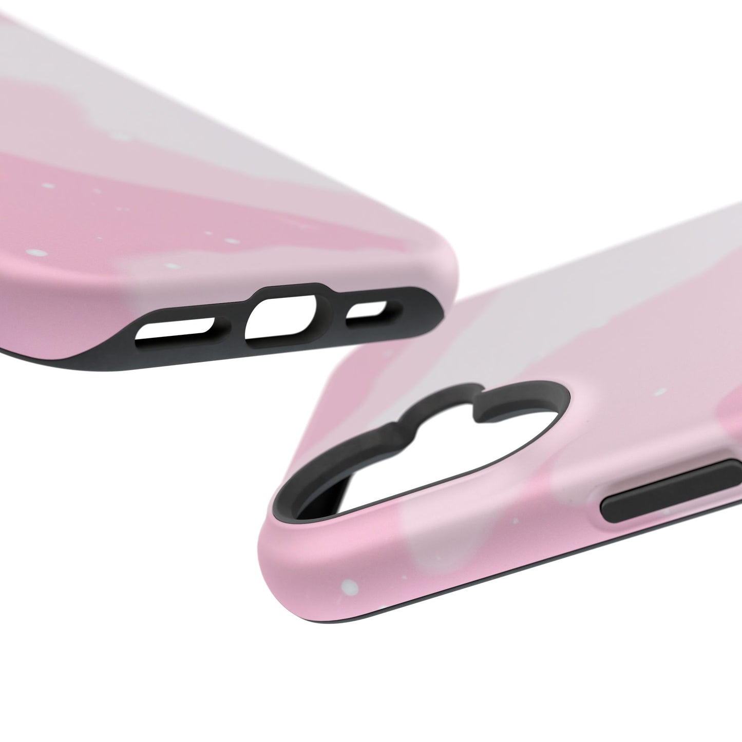 Pink and White Magnetic Tough Case