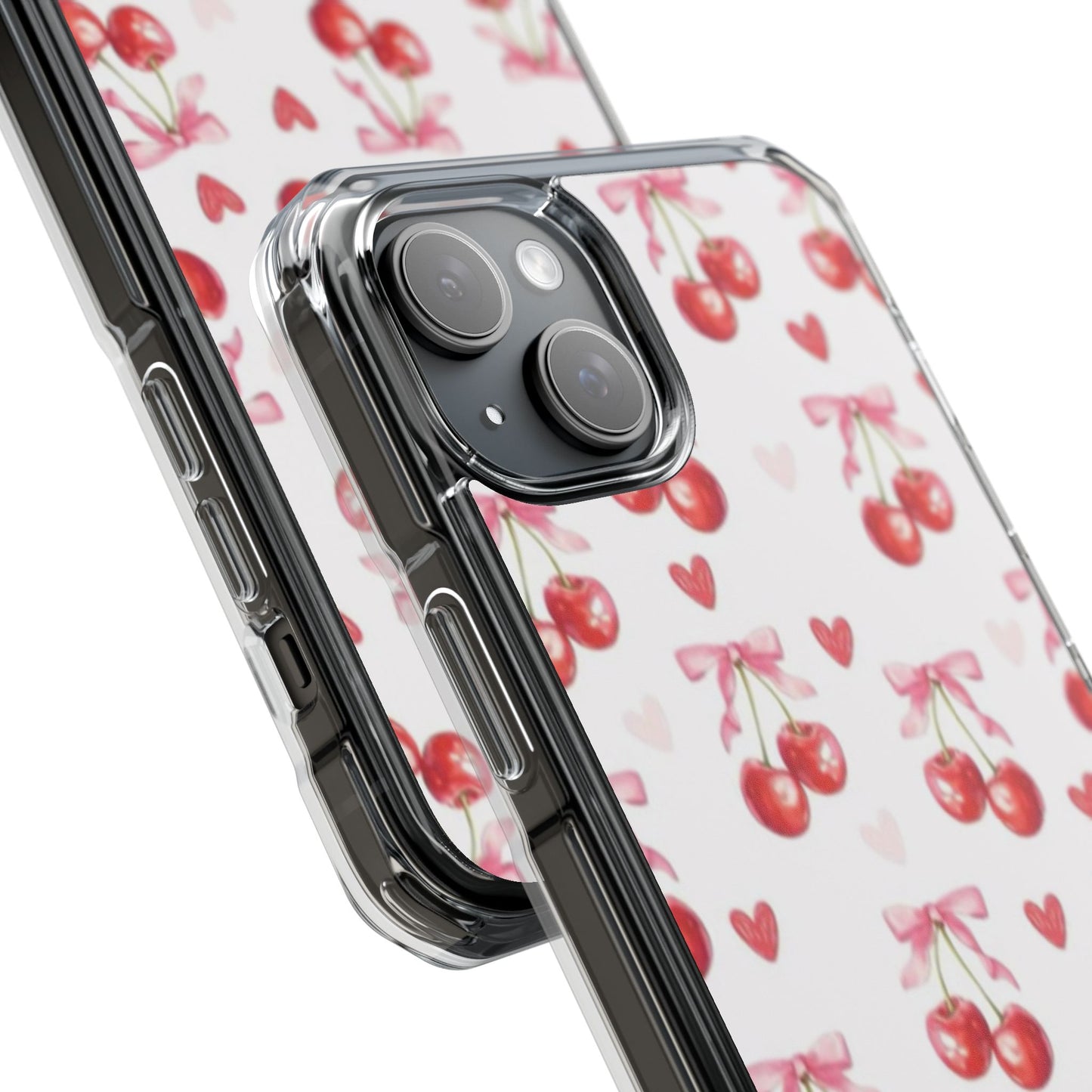 Coquette Cherries Magnetic Clear Impact Case
