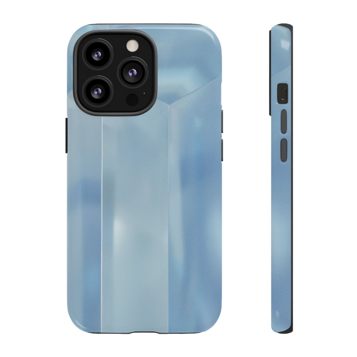 Baby Blue Glassy Tough Case