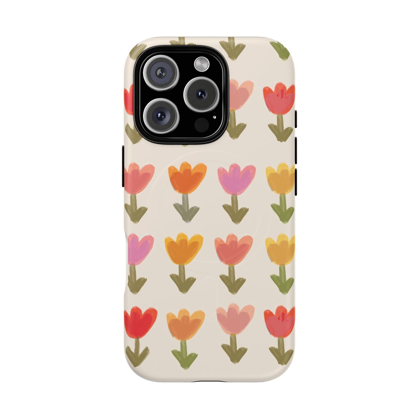 Pastel Flowers Tough Magnetic Case