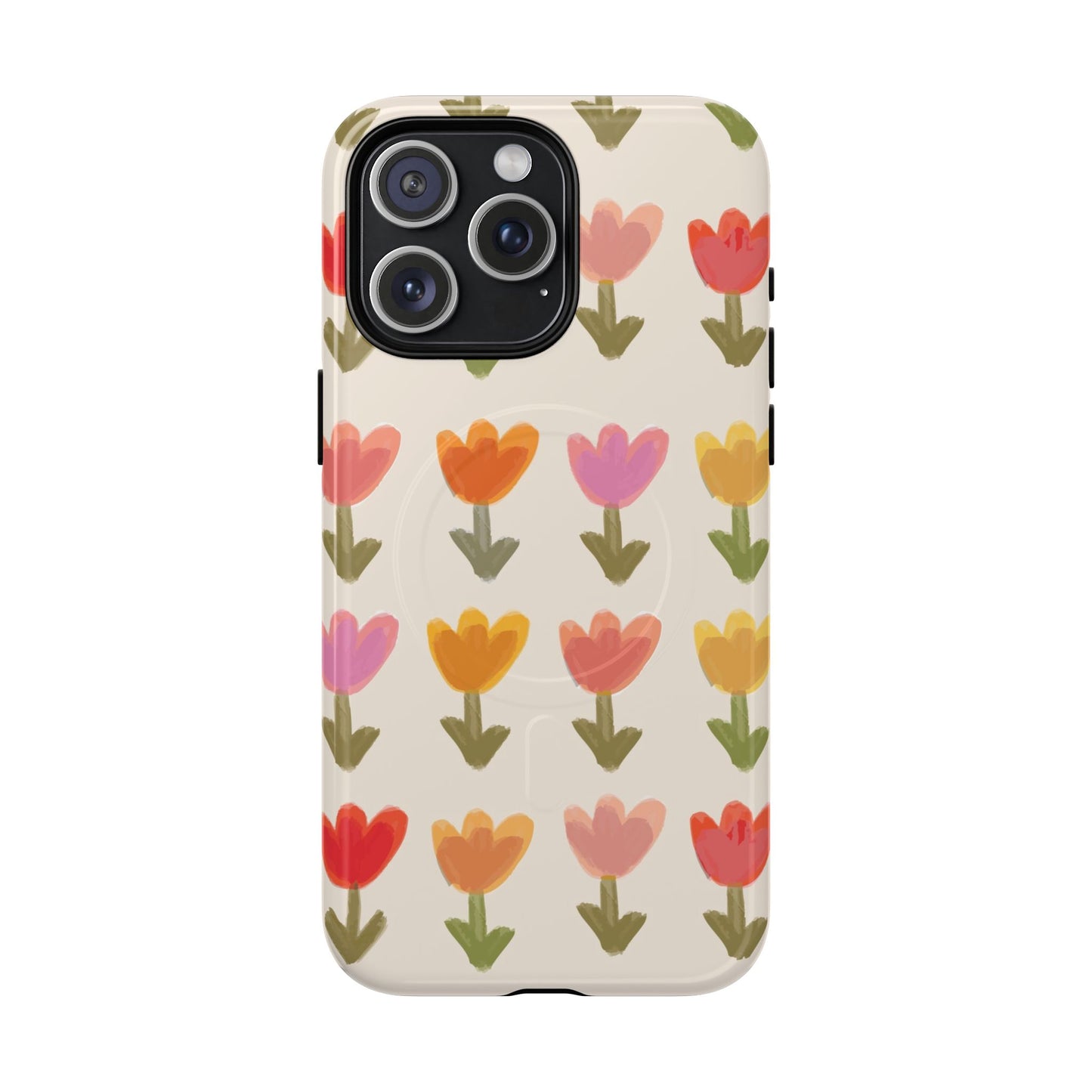 Pastel Flowers Tough Magnetic Case