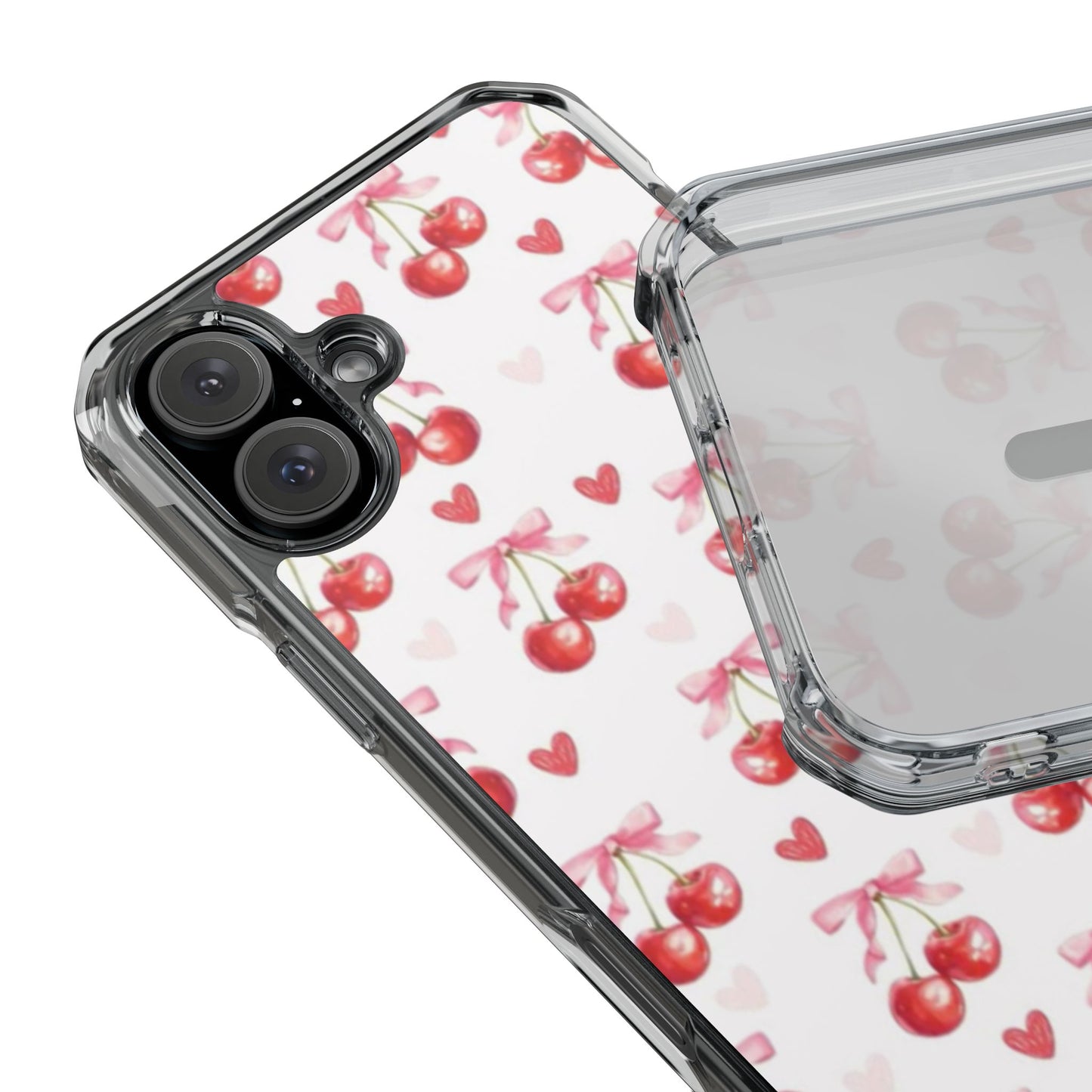 Coquette Cherries Magnetic Clear Impact Case