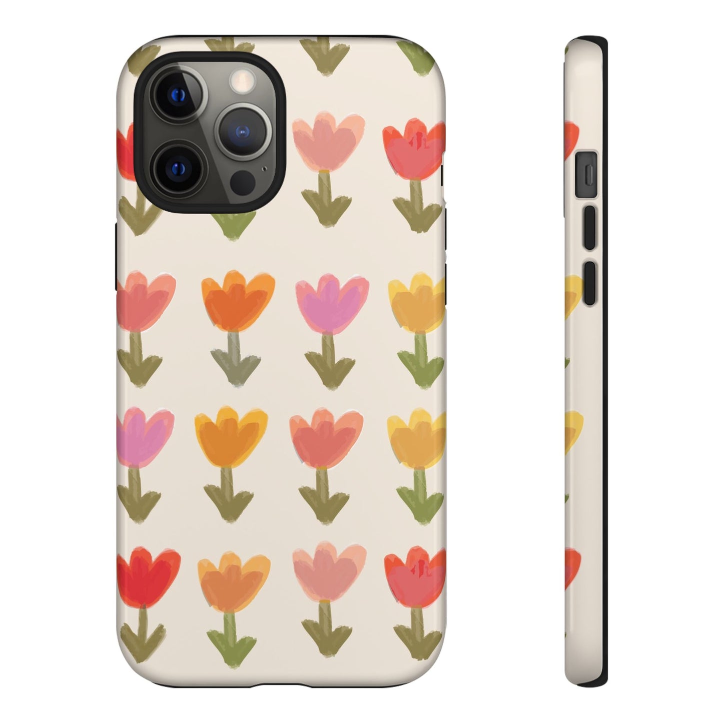 Pastel Flowers Tough Case