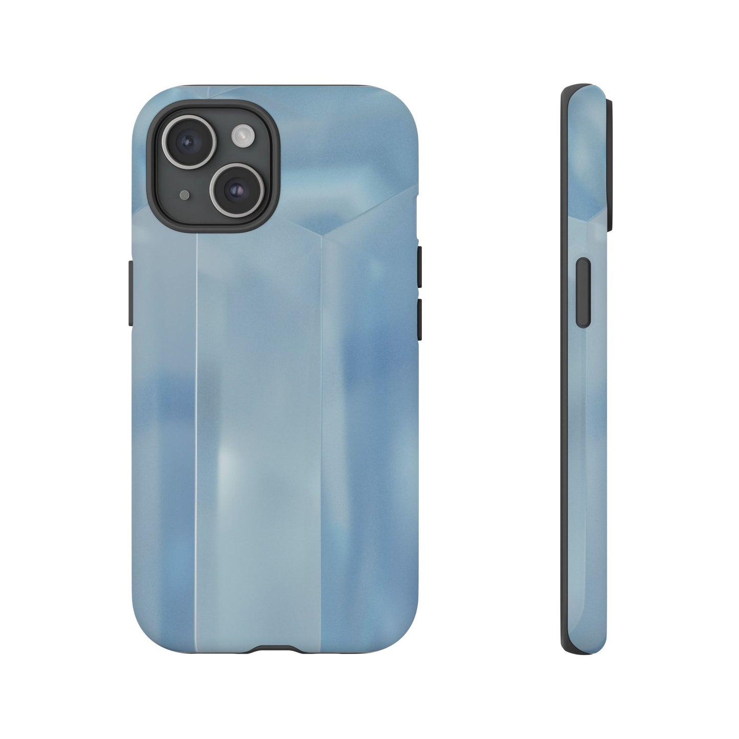Baby Blue Glassy Tough Case