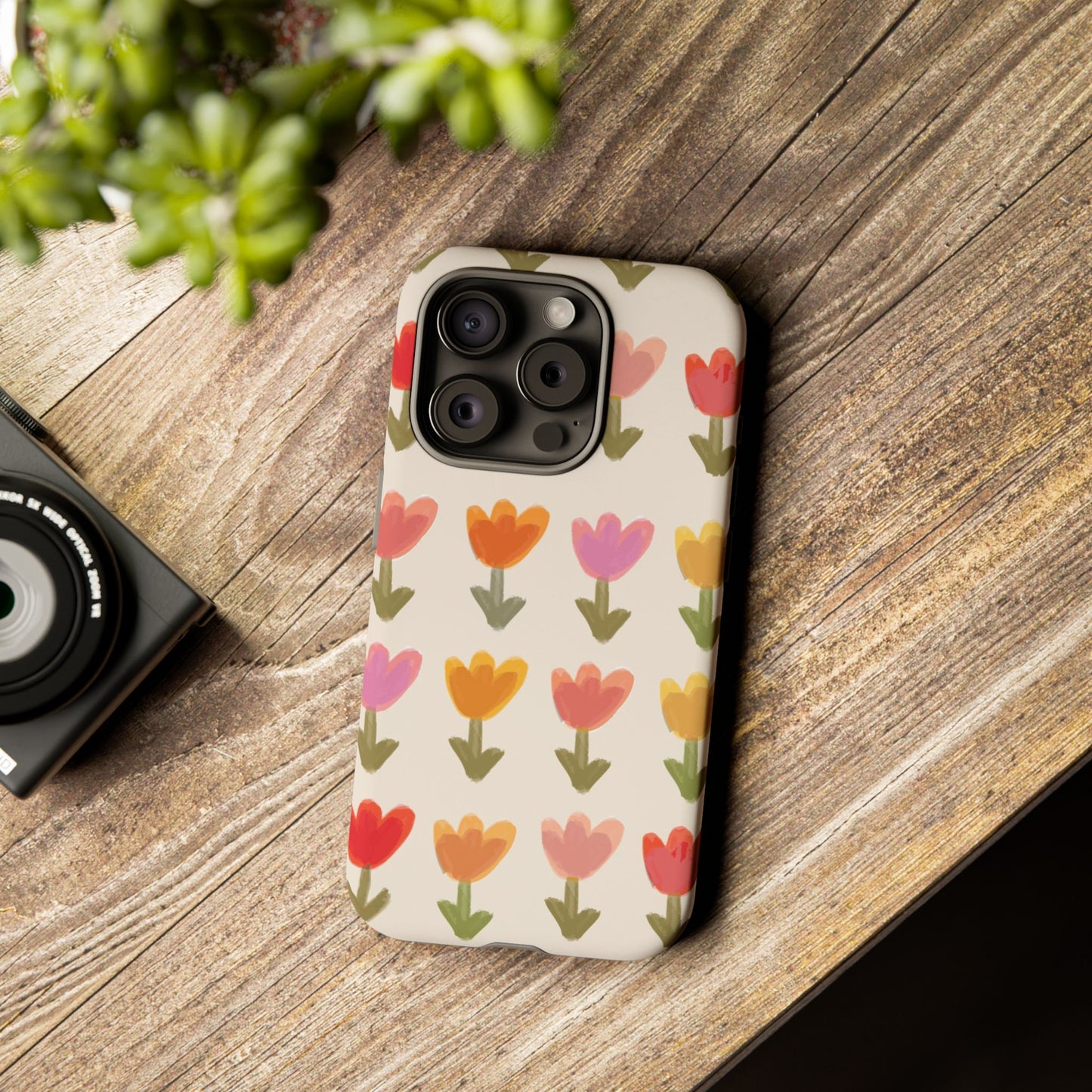 Pastel Flowers Tough Case