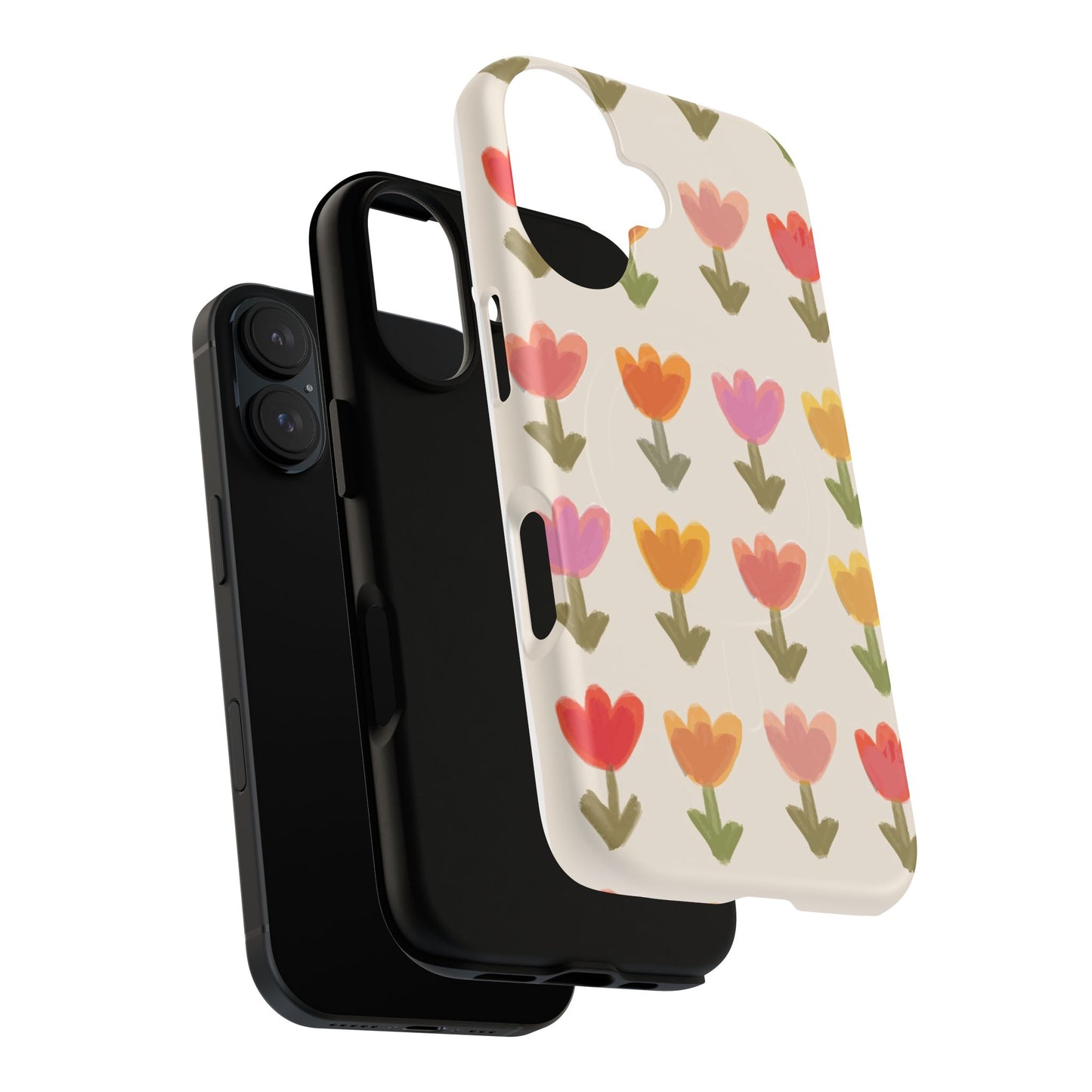Pastel Flowers Tough Magnetic Case