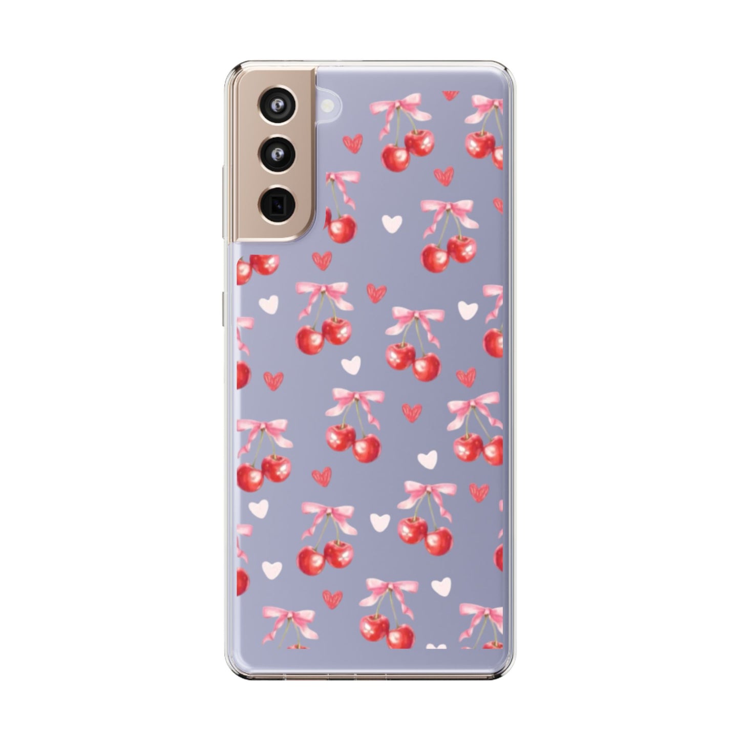 Coquette Cherries Clear Case