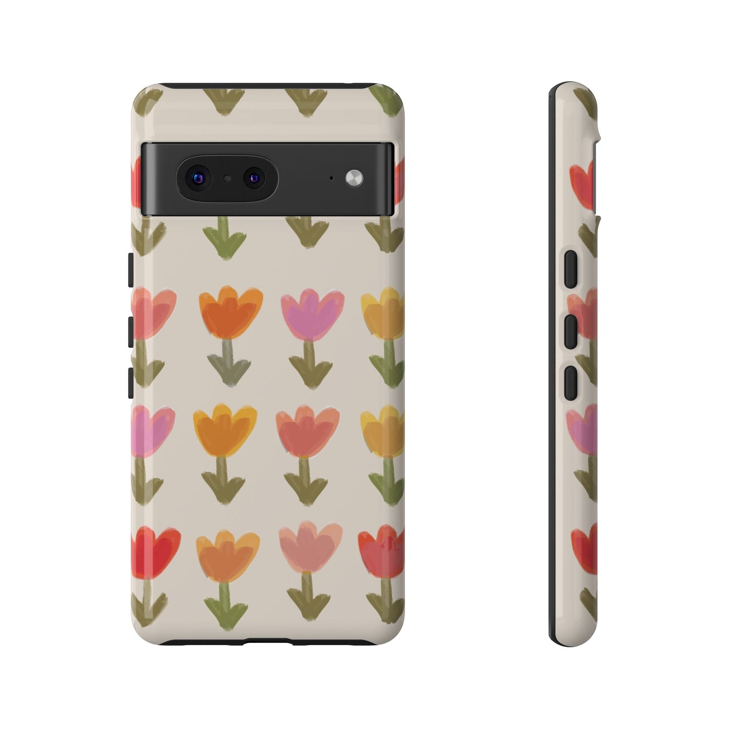 Pastel Flowers Tough Case