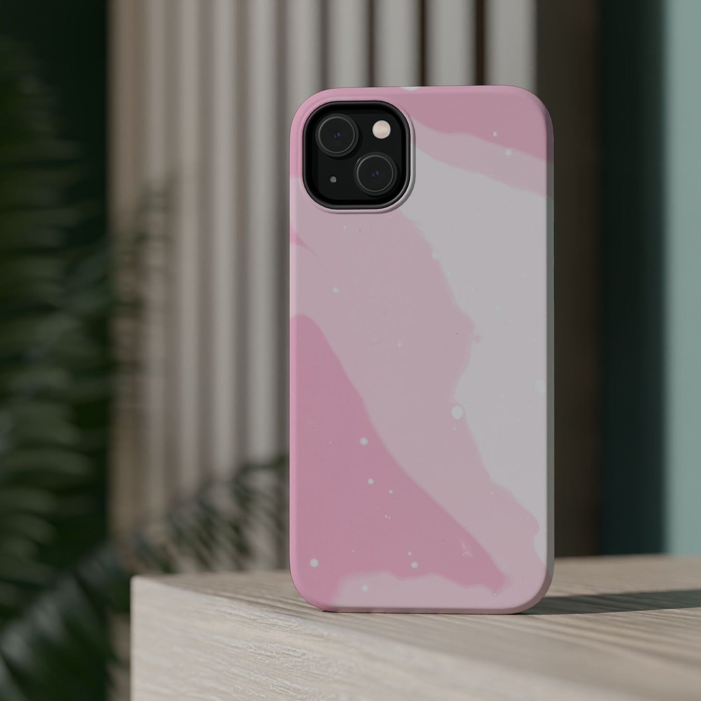 Pink and White Magnetic Tough Case