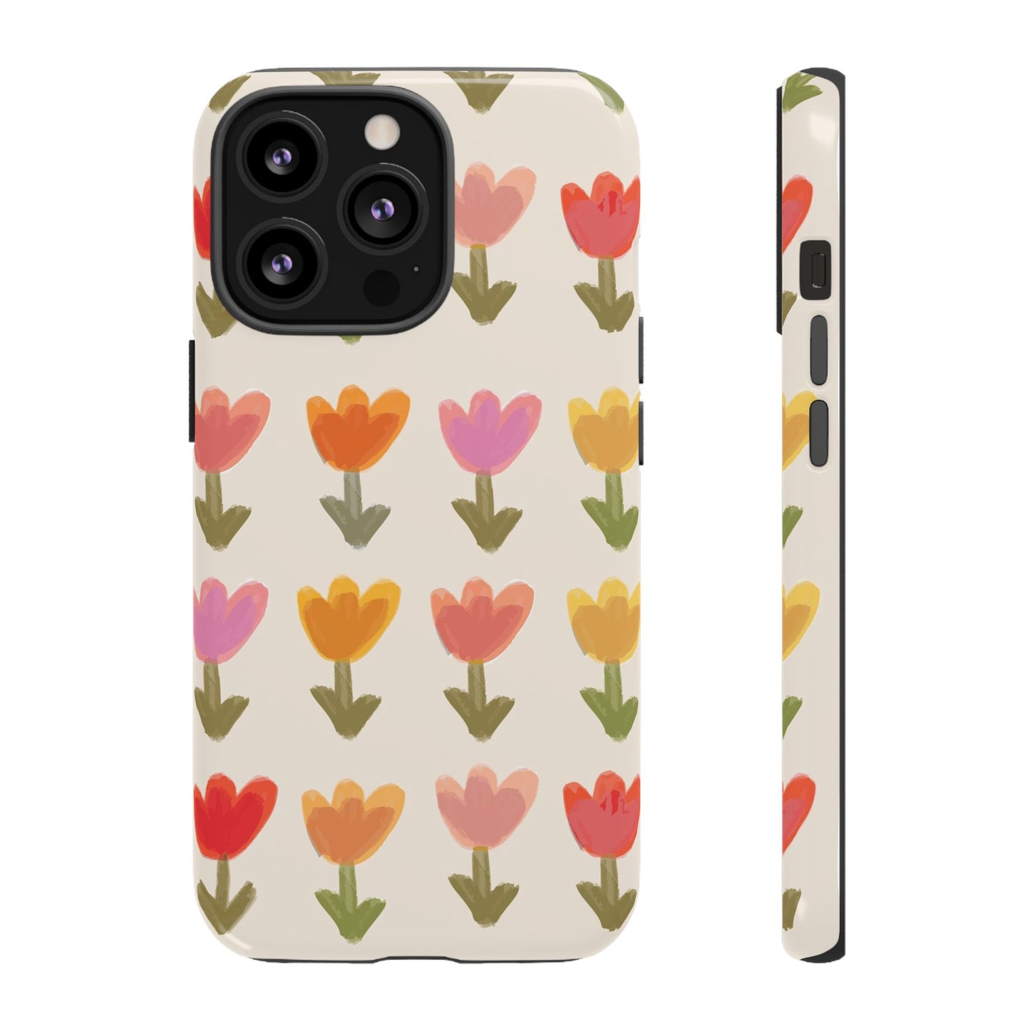 Pastel Flowers Tough Case