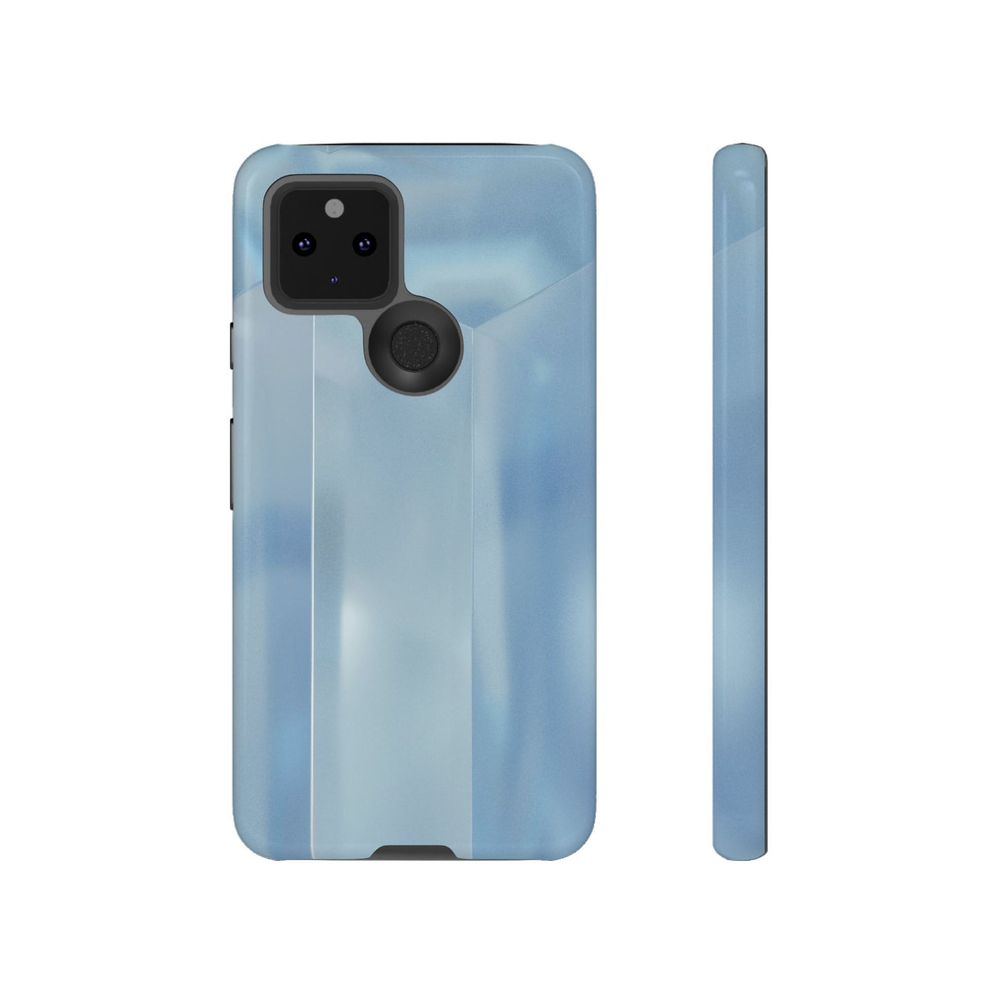 Baby Blue Glassy Tough Case