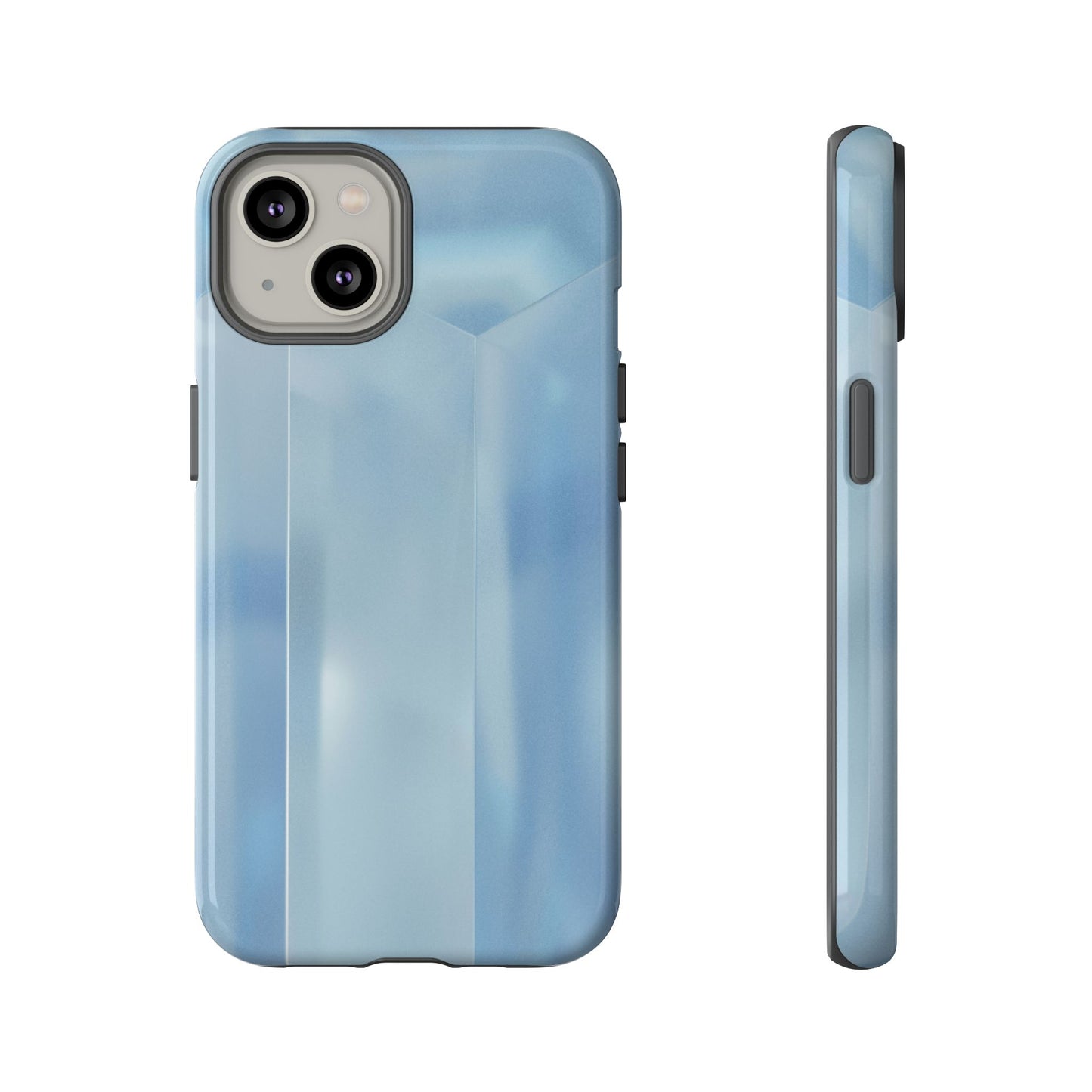 Baby Blue Glassy Tough Case