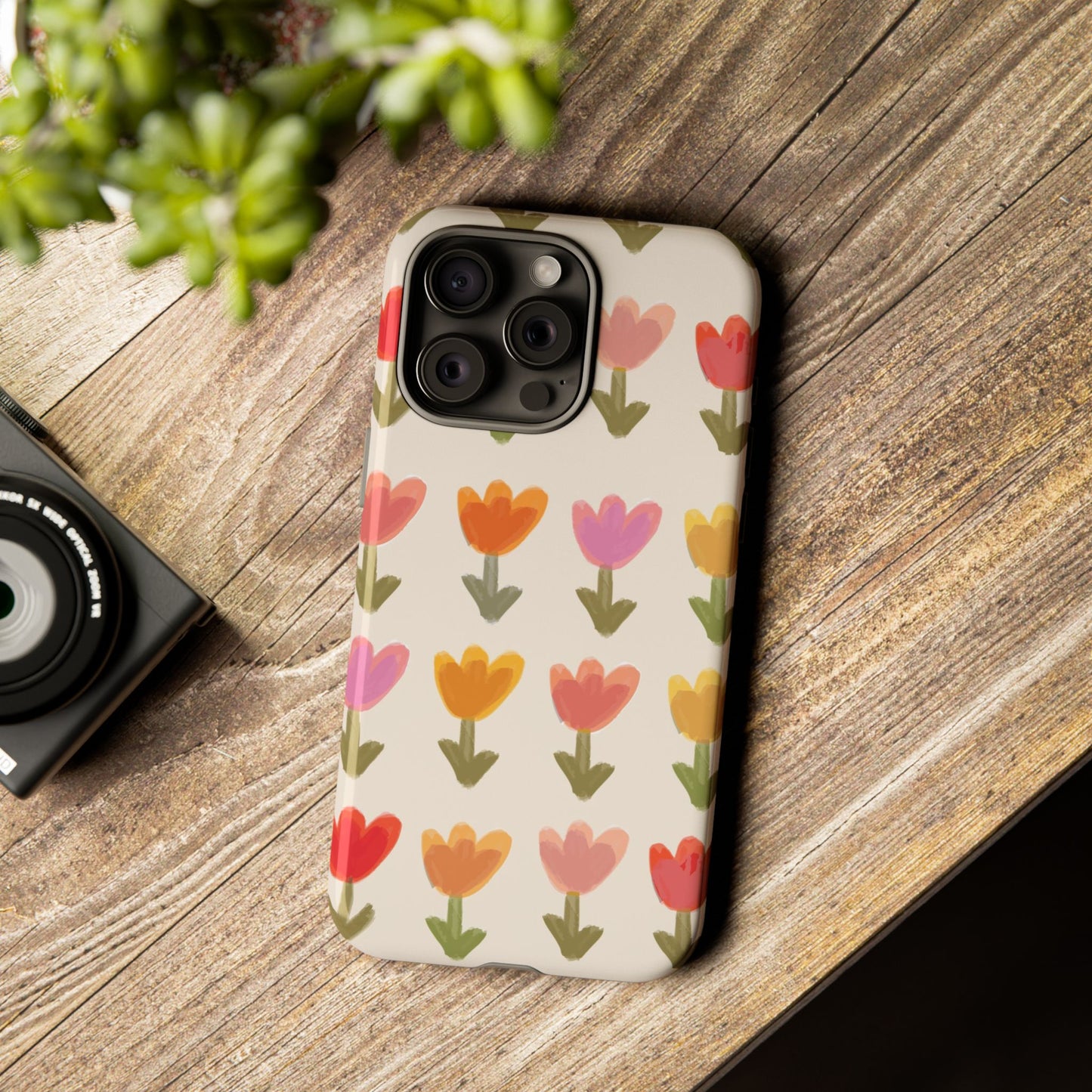 Pastel Flowers Tough Case