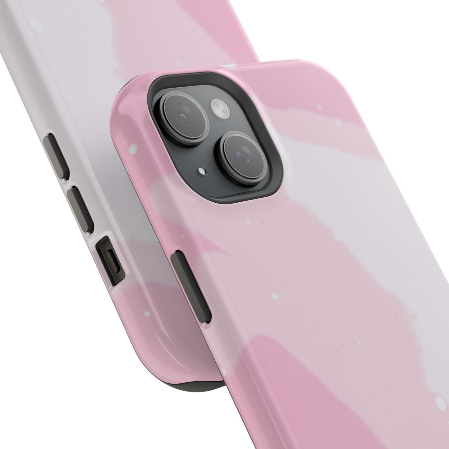 Pink and White Magnetic Tough Case