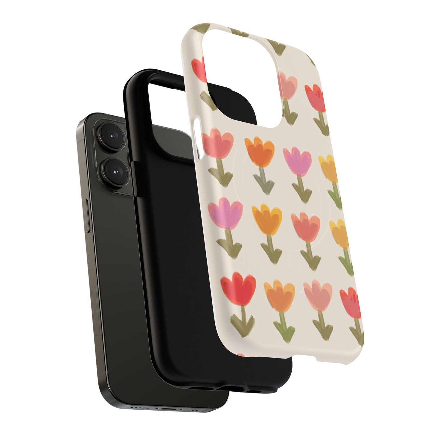 Pastel Flowers Tough Magnetic Case
