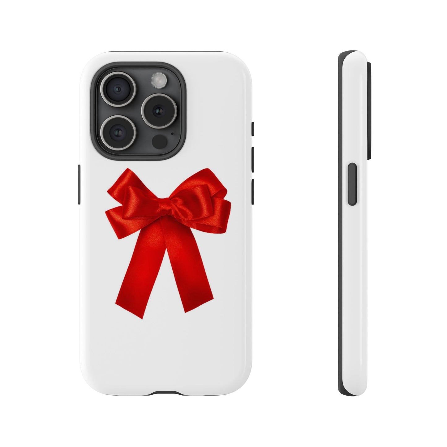 Aesthetic Red Bow Tough Case