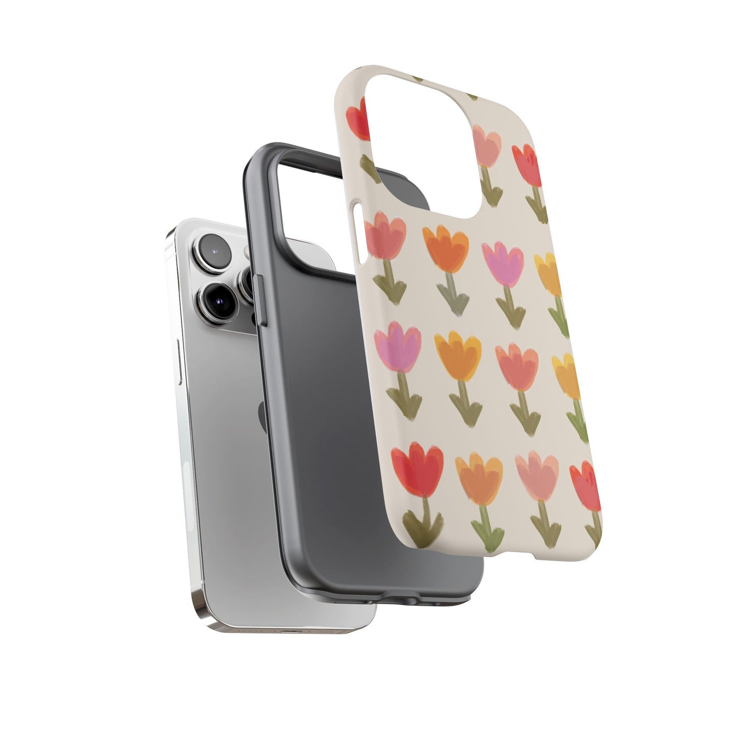 Pastel Flowers Tough Case