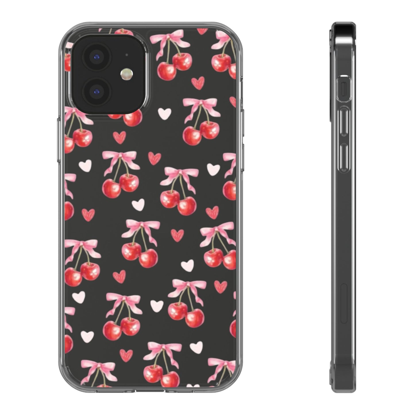 Coquette Cherries Clear Case