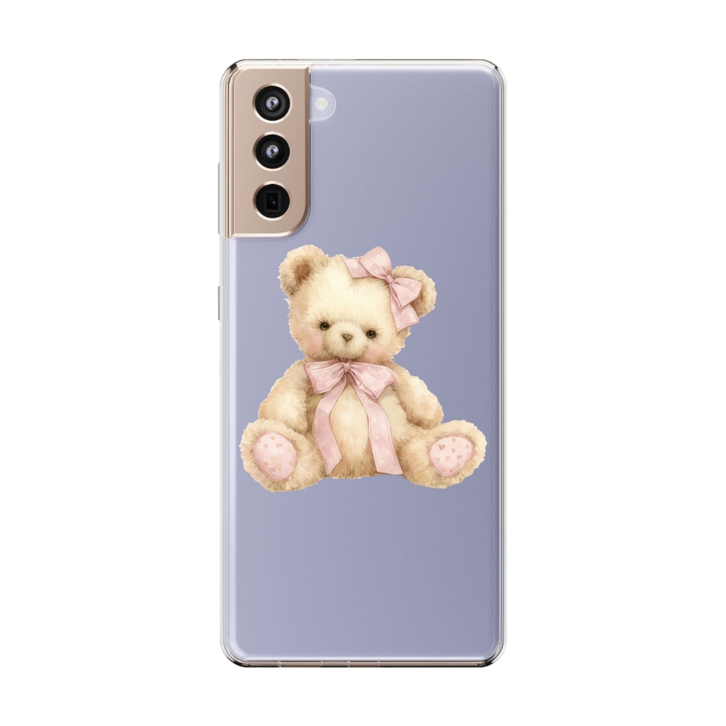Coquette Teddy Bear Clear Case