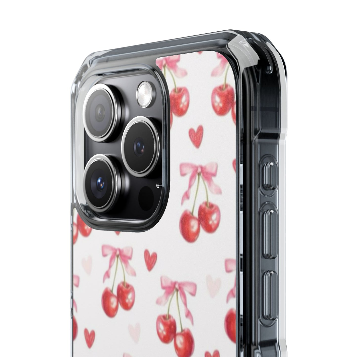 Coquette Cherries Magnetic Clear Impact Case