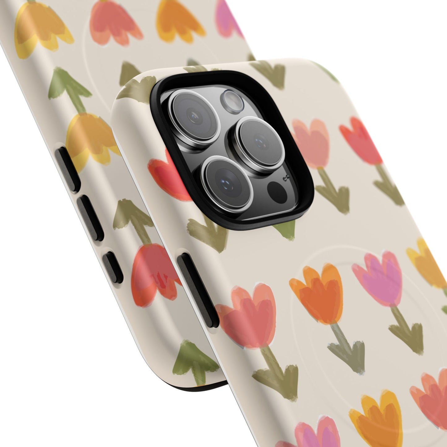 Pastel Flowers Tough Magnetic Case