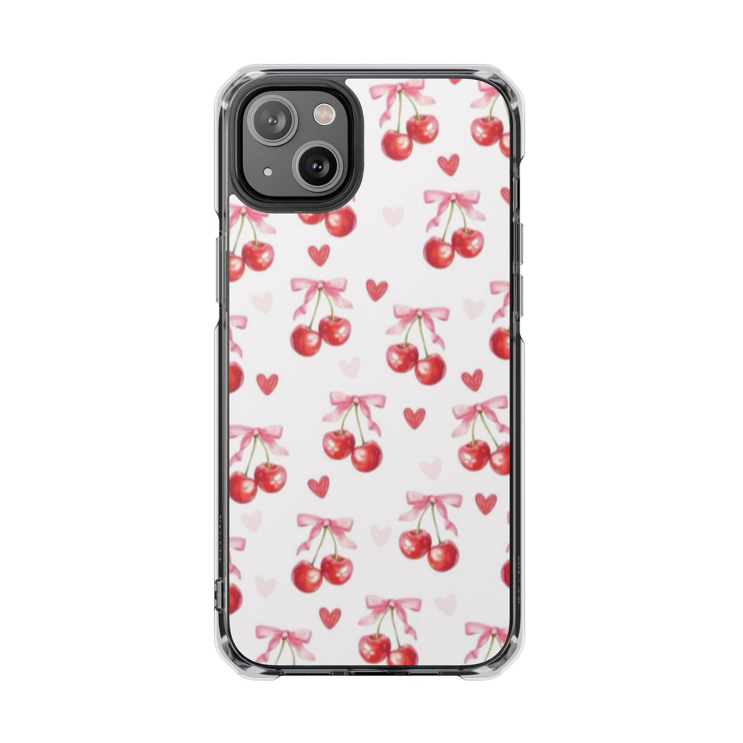 Coquette Cherries Magnetic Clear Impact Case