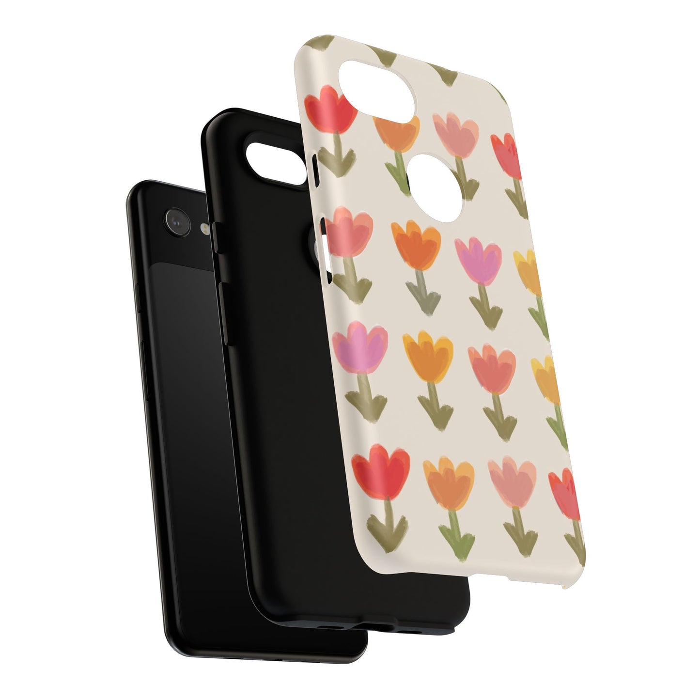 Pastel Flowers Tough Case